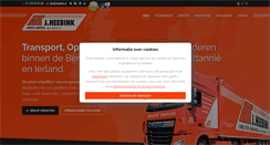Desktop Screenshot of heebink.nl